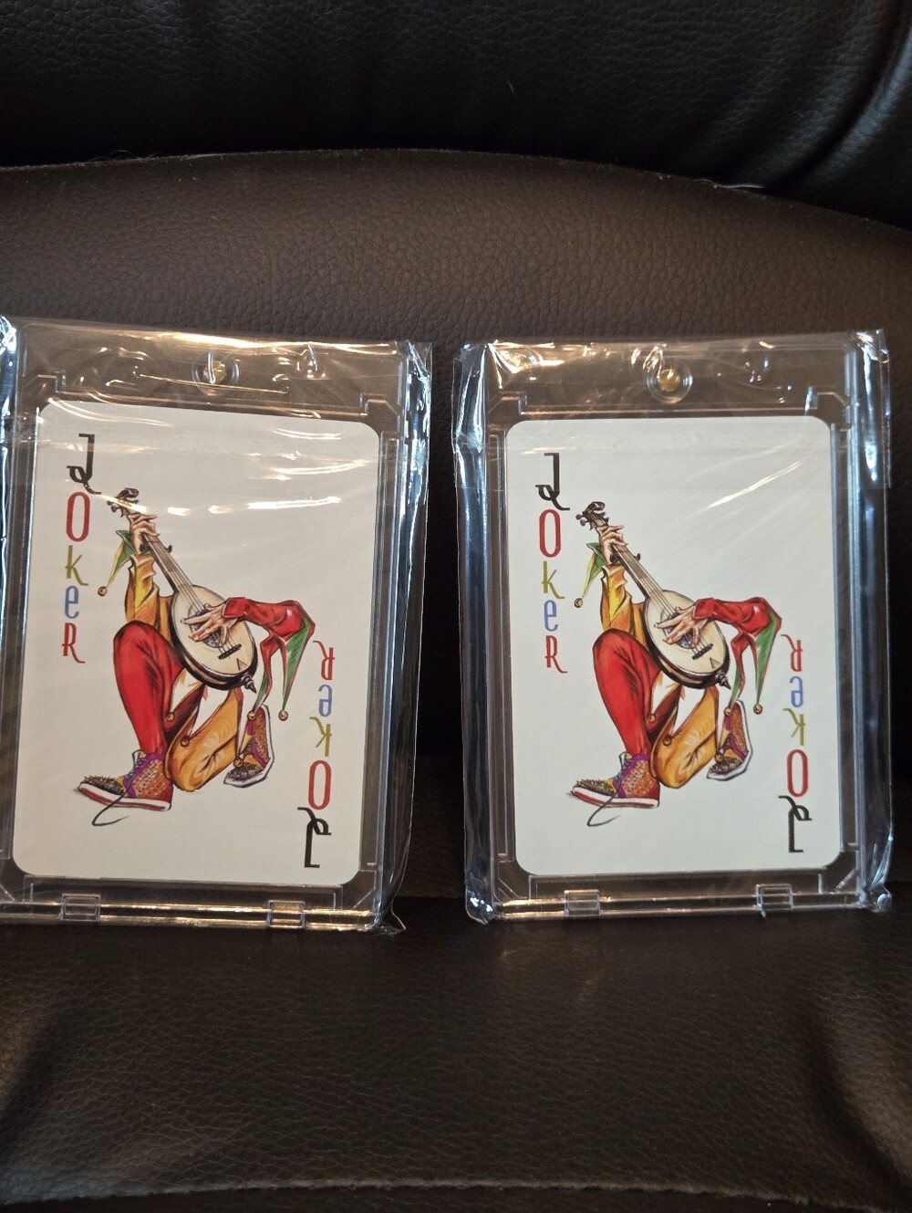 Christian Louboutin Limited Edition Holiday Cards RARE Two JOKERS Cards